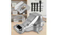 Muffler Assembly with Gasket Replacement Muffler Kit with Bolts Exhaust System Stamped Part Sturdy