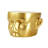 Head-Shaped Glasses Holder Resin Glasses Display Stand Eyewear Holder Modern Desktop Ornament Quirky for Retailers, Retail Shops