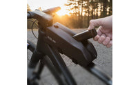 Large Capacity Waterproof Top Tube Bag Anti-Deformation Two-Wheeler Top Tube Bag Pressure Resistant Bike Frame Pouch Long-Lasting for Cycling, Road Riding, Mountain Biking