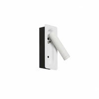 Aluminum Body Modern Minimalist Wall Light Flicker-Non-Flicker Bedside Reading Light for Hotel, Hallway