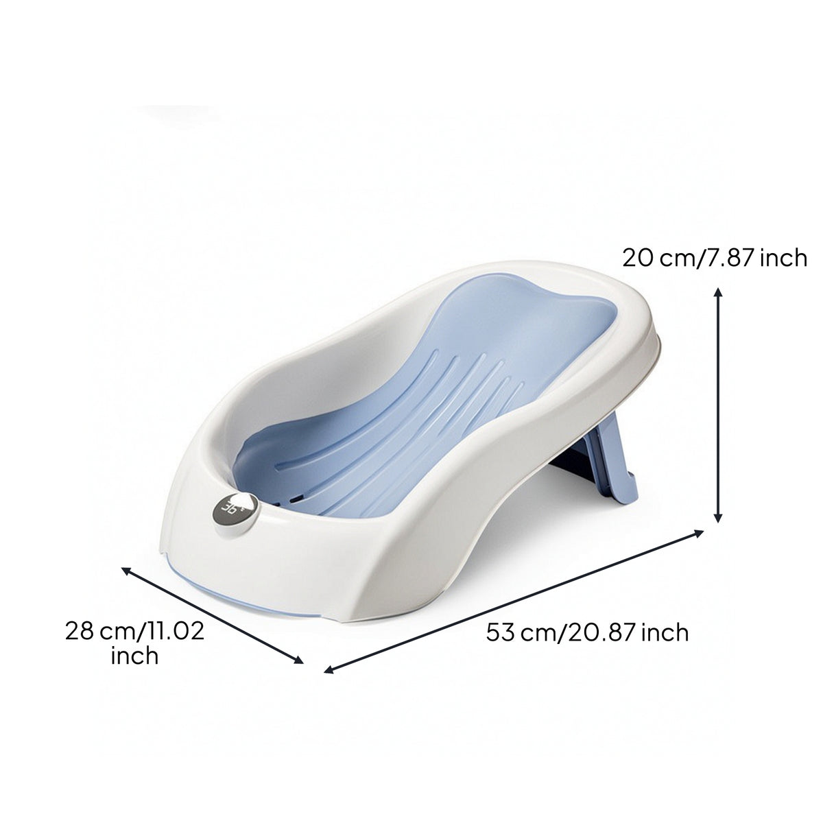 Baby Bath Support Rack Compact Foldable Baby Bath Support Soft for Newborns