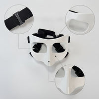 Cushioning Safety Mask with Cushion Pads Lightweight Nose Guard Non-Slip Pad Slim-Fit for Athletes