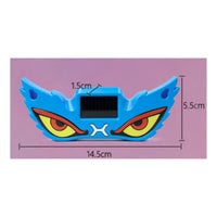 Curved Solar Rear Window Light Blue Plastic