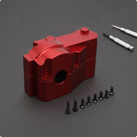 RC Car Gearbox Housing Upgrade RC Gearbox Cover with Screws Upgraded for Drivetrain Maintenance