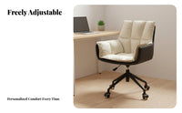 firm-density seat pad Ergonomic Computer Chair with Footrest Reclining spinerest rotating Seat Adjustable Armrests Office Furniture Breathable Mesh spine for Students, telecommuting Workers, enthusiasts, Study Room, Bedroom