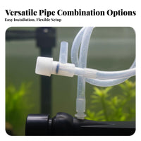 Aquarium Duckbill Aerating Outlet Adjustable Direction Improves Water Movement for Tanks