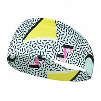 Multi-Functional Swimming Ear Cover Band Stylish Prints Colorful Running Headband Stretchy Fit Hair Accessory Sweat Wicking for Workout