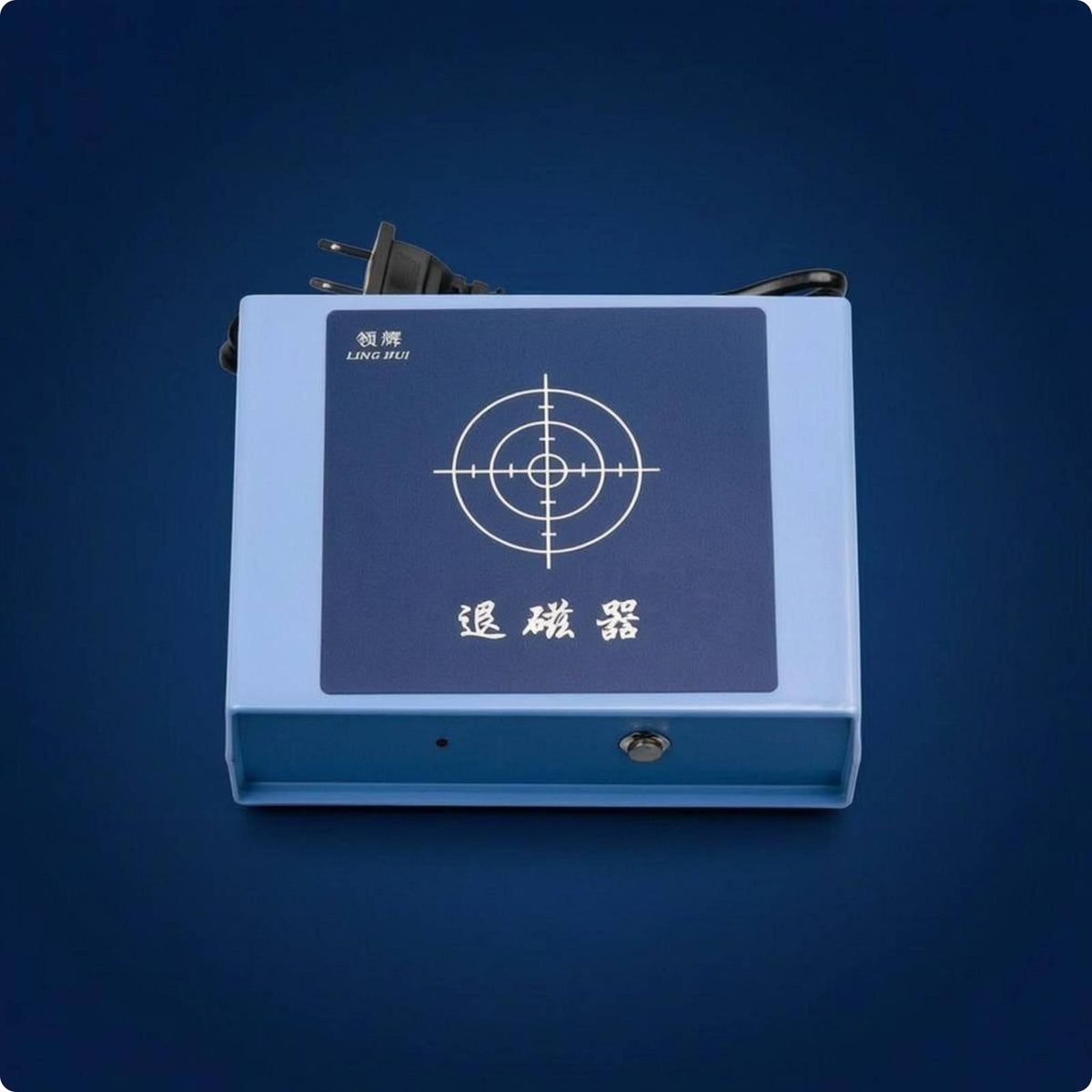 Target Guide Tabletop Watch Demagnetizer Indicator Light Watch Demagnetizer Control Button Rectangular