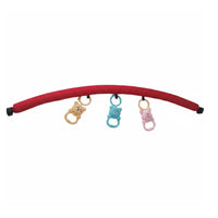 Infant Bouncer Toy Arch Wooden Beads Infant Seat Activity Bar Googly Eyes for Infants