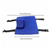 Anti-Slip Wheelchair Lateral Cushion Adjustable Wheelchair Lateral Support Breathable Torso Stabilization Pad Comfortable for Elderly, Patients, Disabled Individuals, Hospital Use