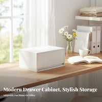 Stackable Pull-extendable Drawer Easy Setup Stackable Drawer universal sturdy for Dorm Room