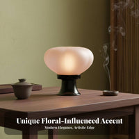 Inspired Chinese Design Table Lantern Soft Warm Radiance Frosted Glass Tealight Shade Gift Boxed for Tea Lovers, Homeowners, Bedroom, Spa