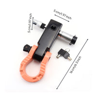 Trailer Arm Trailer Lock Anti-Unauthorized Removal   with Keys Tamper-Resistant for Parking, Towing