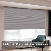 Motorizedized Ized Cellular Window Covering Thermal Insulation Motorizedized Ized Cellular Shade Double Section Cellular Shade