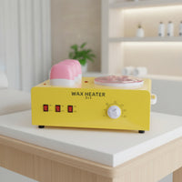 Electric Multi-Pot Depilatory Heater Countertop Depilatory Heater with 4 Pots Removable Appliance Portable for Salons, Beauty Parlors