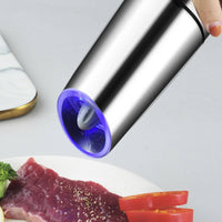 Electric Seasoning and Pepper Mill USB-C Rechargeable for Kitchen, Home Cooks