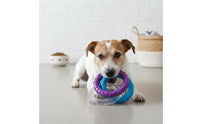 3 Rings Dog Tug Toy 3-Loop Tug Toy Soft Material Pet Supply for Young Dogs