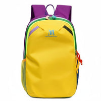 Fashion Design Color Block Backpack Multifunctional Outdoor Backpack Lightweight Travel Gear Easy Storage for School