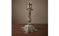 Ornate Metal Candlestick Holder Stable Vintage Metal Candle Holder 4Footed Candle Stand