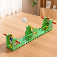 Swing Battle Soccer Basketball Toy Desktop Interactive Game with Scoring Ejection for Kids
