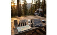 Curved Metal Brackets Roof Tent Installation Kit Gray Storage Pouch Roof Tent Mounting Kit Hook Cord Camping Gear Strap Clip