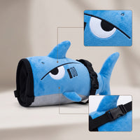 Shark Chalk Bag Cute Shark-Shaped Chalk Bag Animal Pouch for Rock Climbers, Bouldering, Outdoor Sports