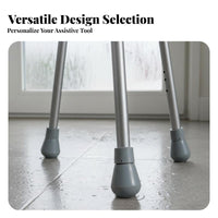 Rubber Cane Tips Wear Resistant Cane Bottom Tips Anti Slip Walking Caps