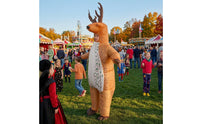 Inflatable Reindeer Costume Christmas Inflatable Reindeer Costume Full-Body for Halloween, Cosplay