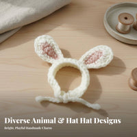 1:12 Miniature Doll Hat DIY Craft Accessory for Crafters