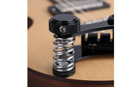 Jazz Guitar Tremolo Unit Electric Guitar Tremolo Bridge Replacement Part Vibrato Tailpiece Bridge for DIY Enthusiasts