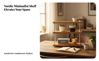 2-Tier Organizer Multi-Purpose Desktop Shelf Multipurpose for Kitchen, Students