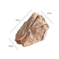 Faux Stone Lightweight Faux Rock Long-Lasting for Terrarium, Decorators