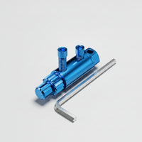Faucet Screw Extractor Versatile Broken Faucet Removal Tool Pipe Screw Extractor Multi-Function Kit Compact for Plumbers