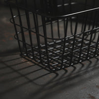 Easy to Install Rear Basket with Mounting Hardware Heavy Duty Rear Bike Basket Long-Lasting Rigid for Commuters, Shopping Runs
