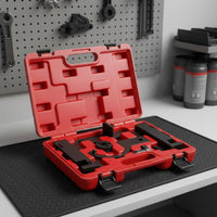 6 Pieces Engine Timing Tool Kit Camshaft Drive Shaft Timing Tool Set Portable Storage Case for Mechanics, Garage