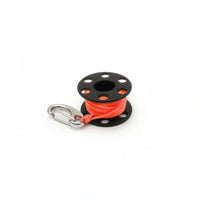 Mini Fishing Reel Keychain Lightweight Baitcasting Reel Keychain Compact Keyring with Clip Long-Lasting for Anglers, Outdoor Lovers, Everyday Carry, Backpacks