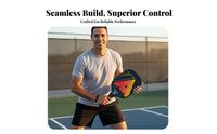 Pickleball Paddle Single-Piece Molding Pickleball Racket Sporting Goods Long-Lasting Carbon Fiber Face for Professionals