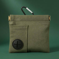 Waterproof Dog Training Pouch Stain-Resistant Waist Treat Pouch Compact Pet Accessory Front Pocket