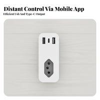 Brazilianazilian Azilian Smart Plug Energy Wirelessreless Fi Smart Socket Wirelessreless Th Universal Serial Bus Distant Control