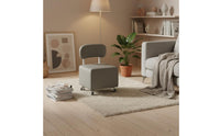 Multifunctional Entryway Shoe Bench Sturdy Wood Frame Padded Storage Stool Cushioned Seat for Hallway