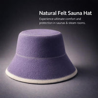 Steam Bath Hat Room Accessories, 80g Absorbent Steam Room Cap, Heat Resistant Sauna Hat, Universal Steam Room Cap, Sauna Hat for Steam Room