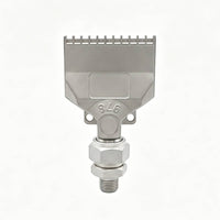 Dust Removal 16 Hole Flat Nozzle High Pressure Cleaning Wide Blow Nozzle Energy Saving Industrial Hardware for Professionals, Factory, Workshop