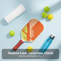 Pickleball Paddle Ergonomic Grip Fiberglass Pickleball Racket Cellular Center Paddle Large Sweet Area Long-Lasting