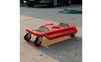 Wheeled Kneeling Pad Kneeling Pad with Wheels Easy Cleaning Kneeler Board for Mechanics, DIY Enthusiasts, Garage