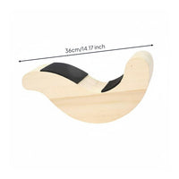 Ballet Foot Stretcher Lightweight Dance Stretching Routine Wooden Ankle Stretching Board for Kids, Restorative