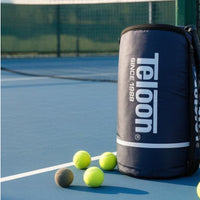 Foil Lined Tennis Ball Container Bag Zippered Upright Tennis Ball Bag Lightweight Carry Case Sturdy Bottom