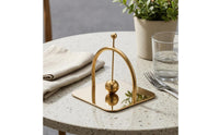 Decorative Tissue Weight Square Base Display Ornament Mirrored Stainless Steel Ornament