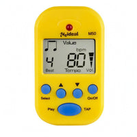 Digital Metronome Compact Attachable Metronome Indicator Light Rhythm for Instrument Practice