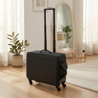 Makeup Trolley with Wheels Waterproof Rolling Makeup Case Portable Cosmetic Trolley for Mobile Appointments, Salon