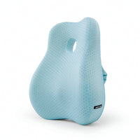 Memory Foam Support Cushion Contoured Cushion with Handhold Breathable Pillow Ergonomic for Office Workers, Drivers, Commuters, Desk Chair, Car Seat